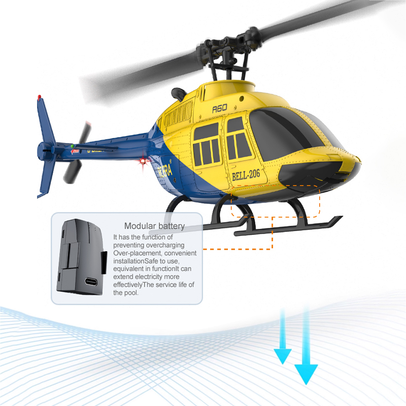 A60 RC Helicopter 2.4G 6-Aixs  - Rc Helicopter Nitro review and price