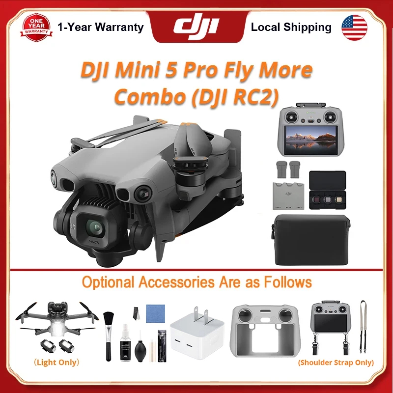 DJI Mini 5 Pro Fly Combo Drone - Rc Helicopter Tool Kit review and price
