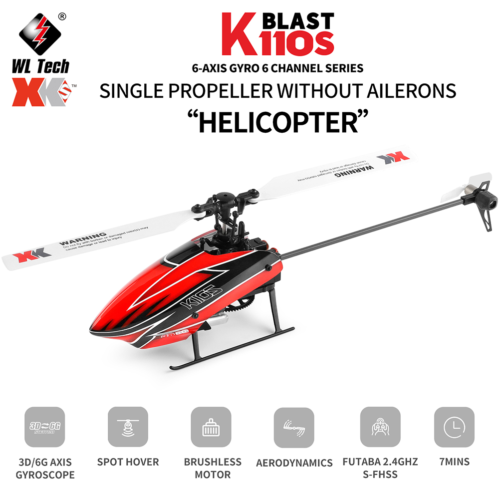 Wltoys XK K110S 6CH 3D 6G Syst - Rc Helicopter Nitro review and price
