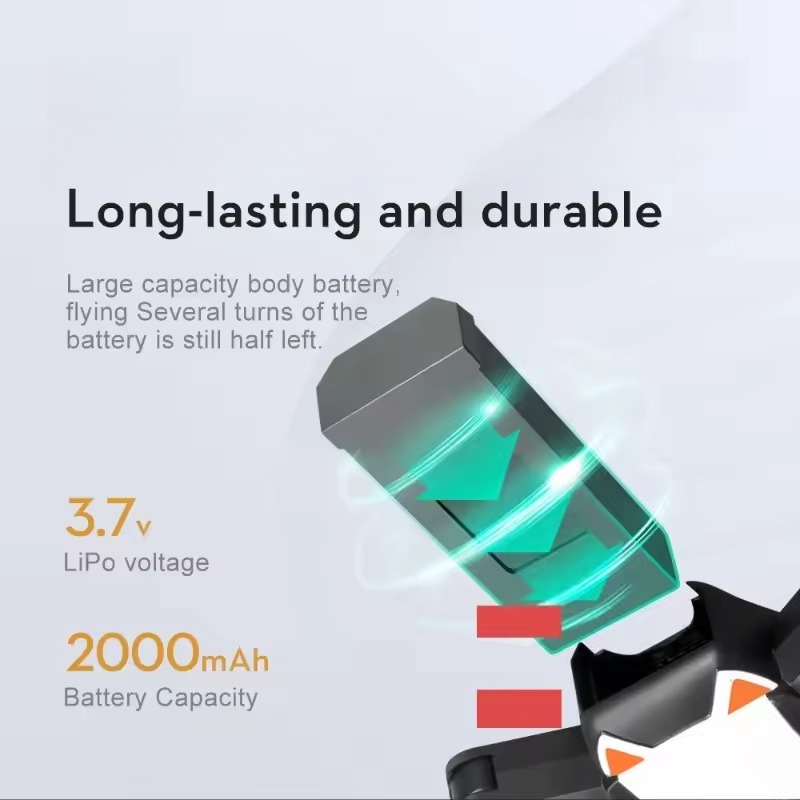 New ZN872868 3.7V 2000mAh for  - Eachine Drone E58 review and price